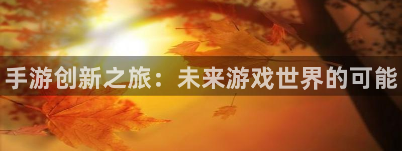 28大神加拿大在线开奖：手游创新之旅：未来游戏世界的可能