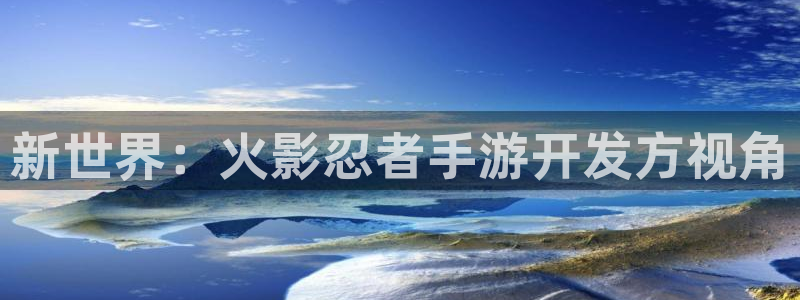 28大神预测app苹果：新世界：火影忍者手游开发方视角